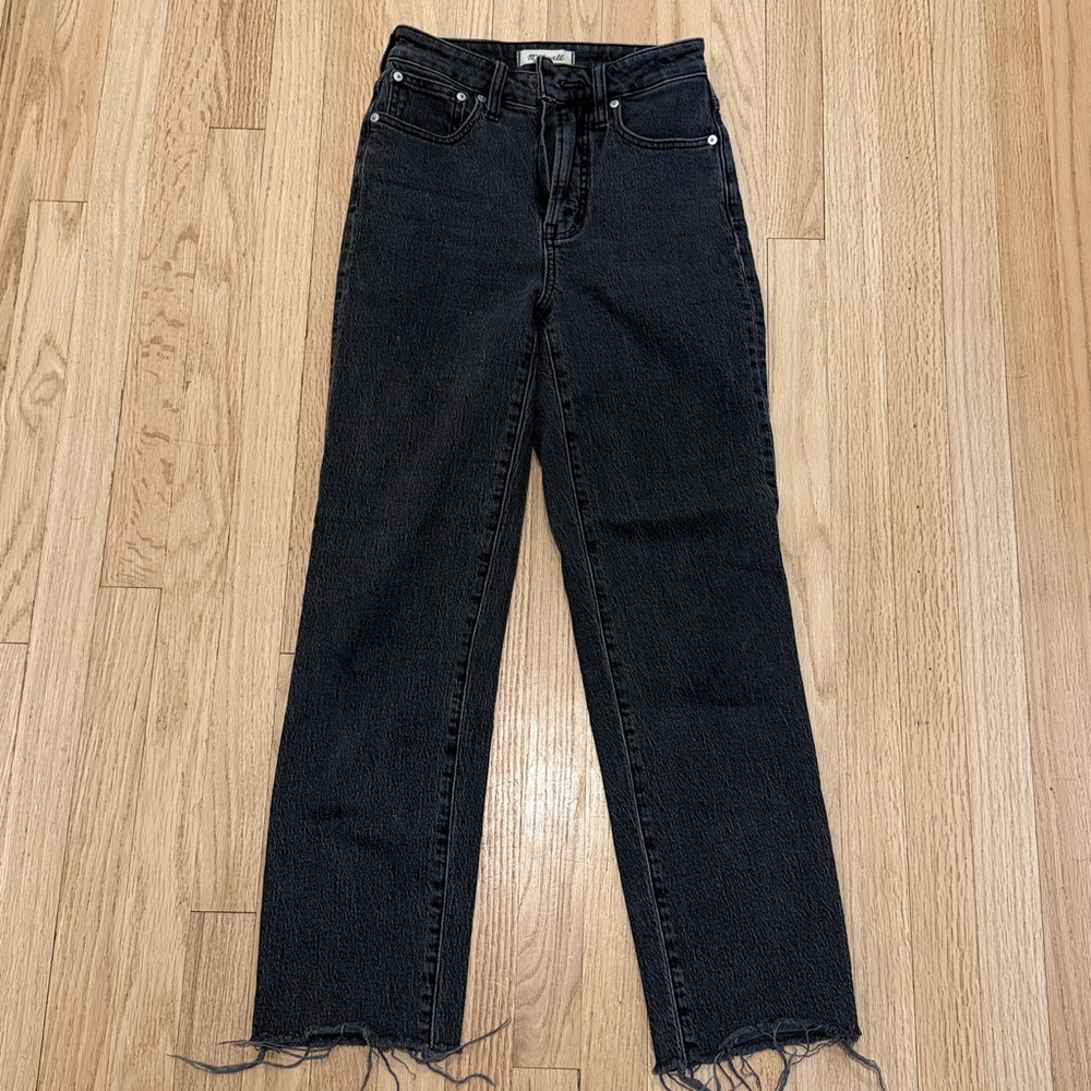 Madewell Curvy Perfect Vintage Straight Jean, 24 - Picture 4 of 5